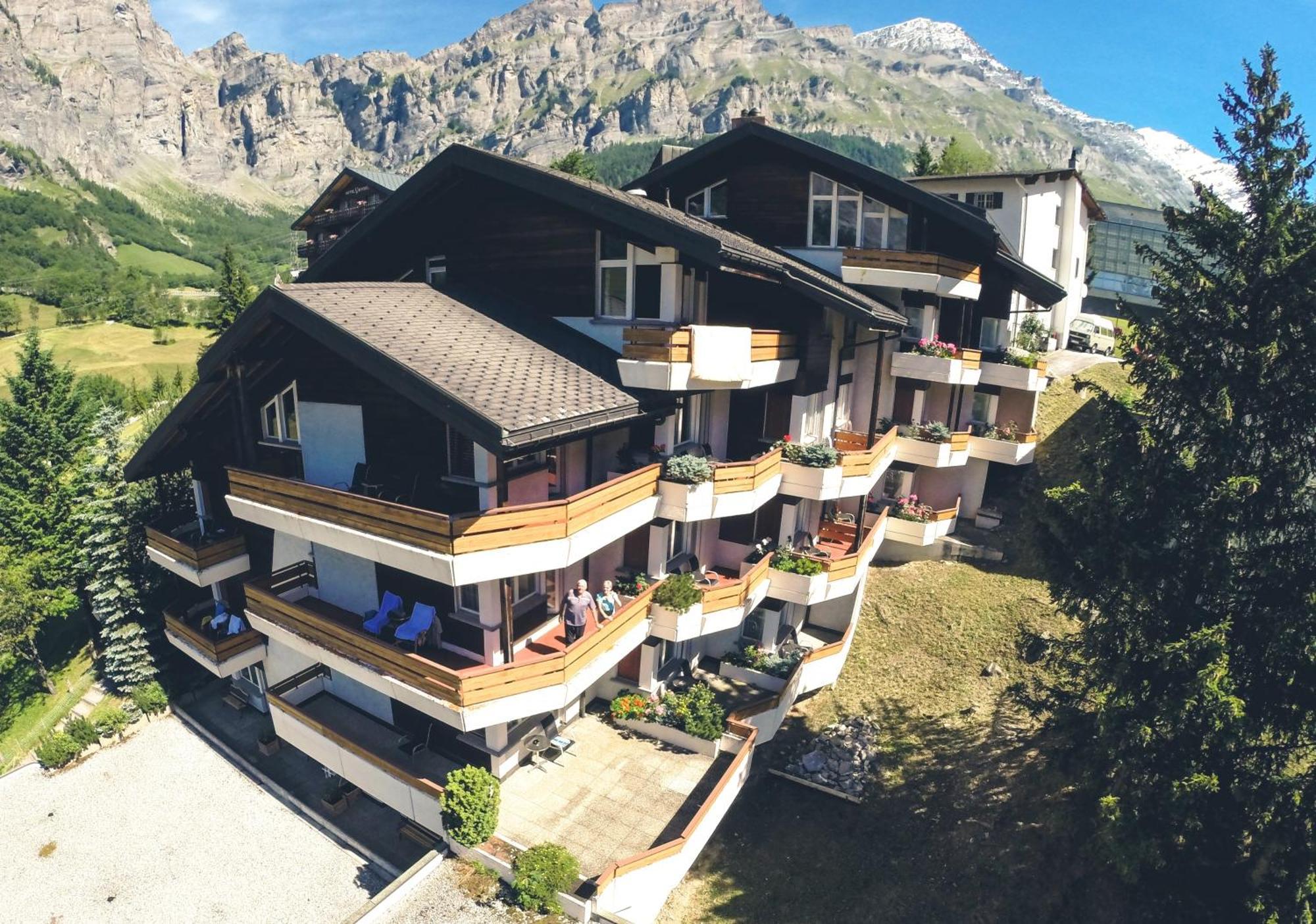 Hotel Alpenblick-Leukerbad-Therme Εξωτερικό φωτογραφία