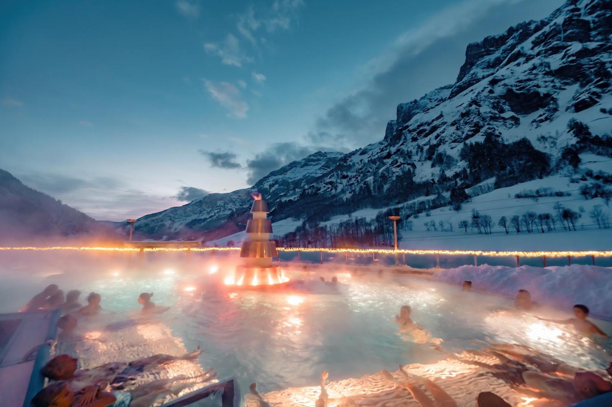 Hotel Alpenblick-Leukerbad-Therme Εξωτερικό φωτογραφία
